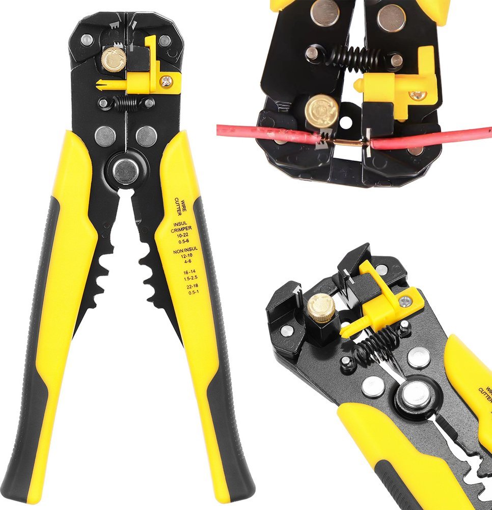 Verk Szczypce do ściągania izolacja zaciskarka kabli Szczypce do ściągania izolacja zaciskarka kabli