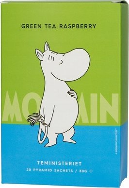 Teministeriet Herbata zielona malinowa Moomin 20 piramidek