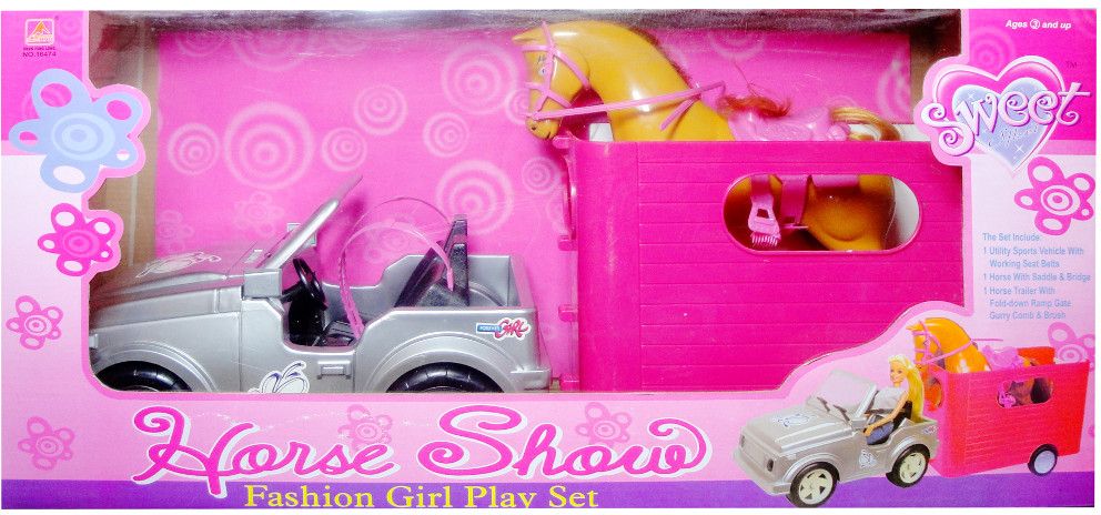 Swede Auto z przyczepą i koniem (517000)