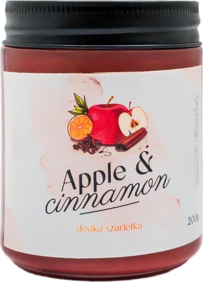 Świeczka sojowa. Jabłko