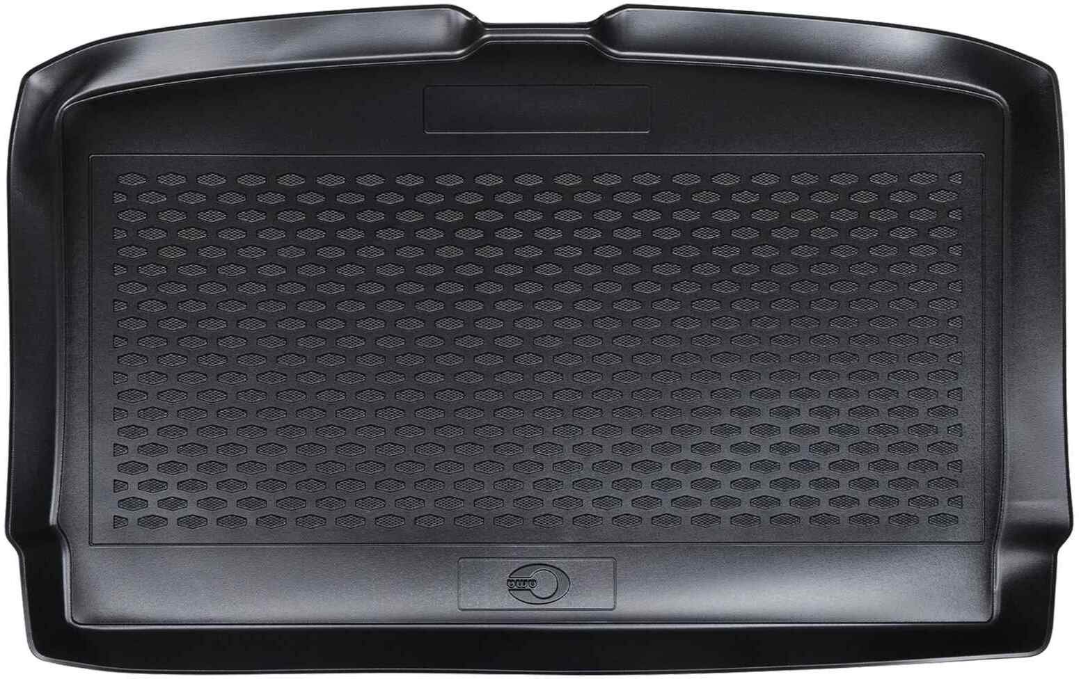 vidaXL Mata bagażnika Czarny pasuje do VW POLO TPE