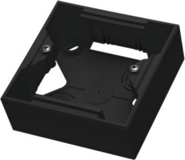 Ospel IMPRESJA Puszka instalacyjna do serii IMPRESJA pojedyncza czarny metalik PNP-1Y/33