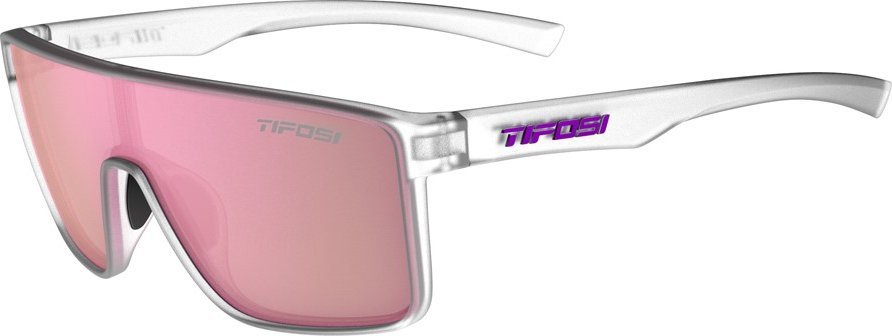 TIFOSI Okulary TIFOSI SANCTUM satin clear (1 szkło Pink Mirror 15,4% transmisja światła) (NEW 2024)