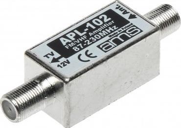 AMS WZMACNIACZ ANTENOWY APL-102 FM / VHF / DAB AMS