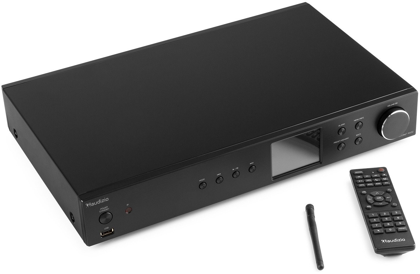 Radio internetowe Adria WiFi DAB+ BT czarny one size