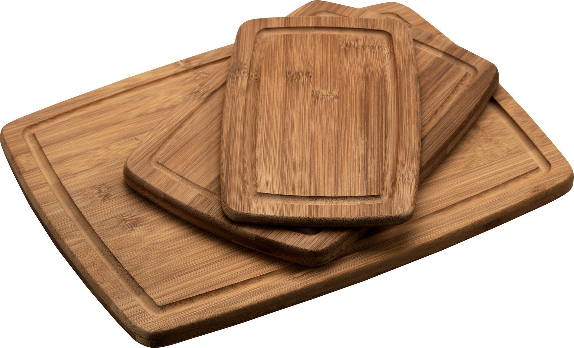 Deska do krojenia Kesper Zestaw bambusowych desek do krojenia, 3 sztuki w różnych rozmiarach