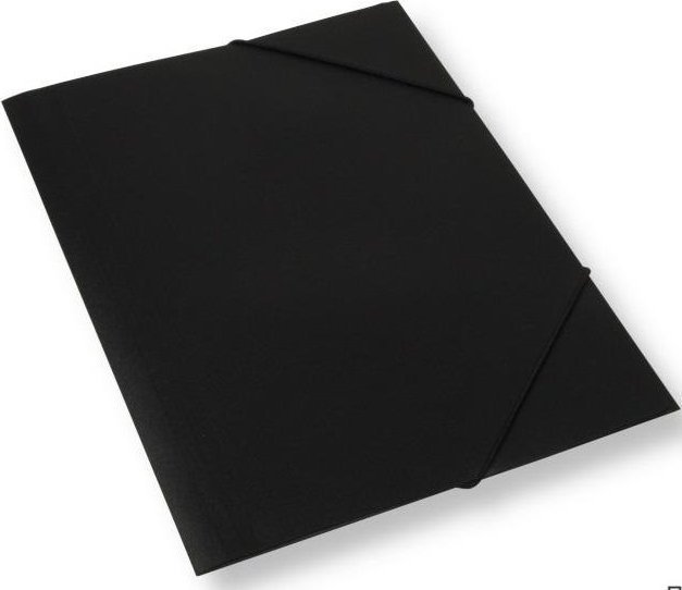Teczka A4 z gumką czarna