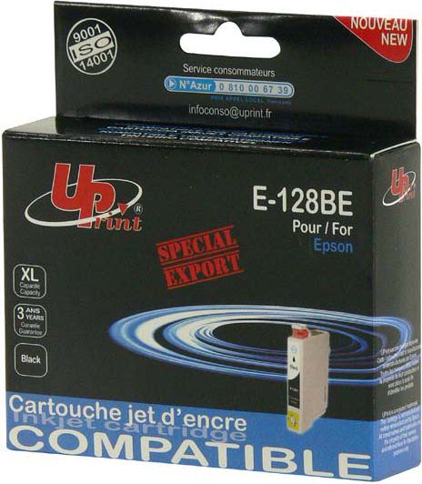 Tusz UPrint Tusz E-128BE / C13T12814010 (Black)