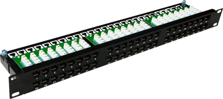Alantec Patch panel Optimum UTP kat.6 48 portów LSA 1U (PK030)