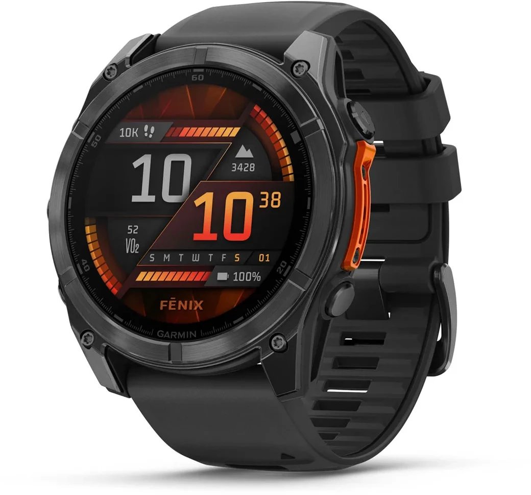 Zegarek sportowy Garmin Fenix 8 AMOLED Czarny (010-02905-00)