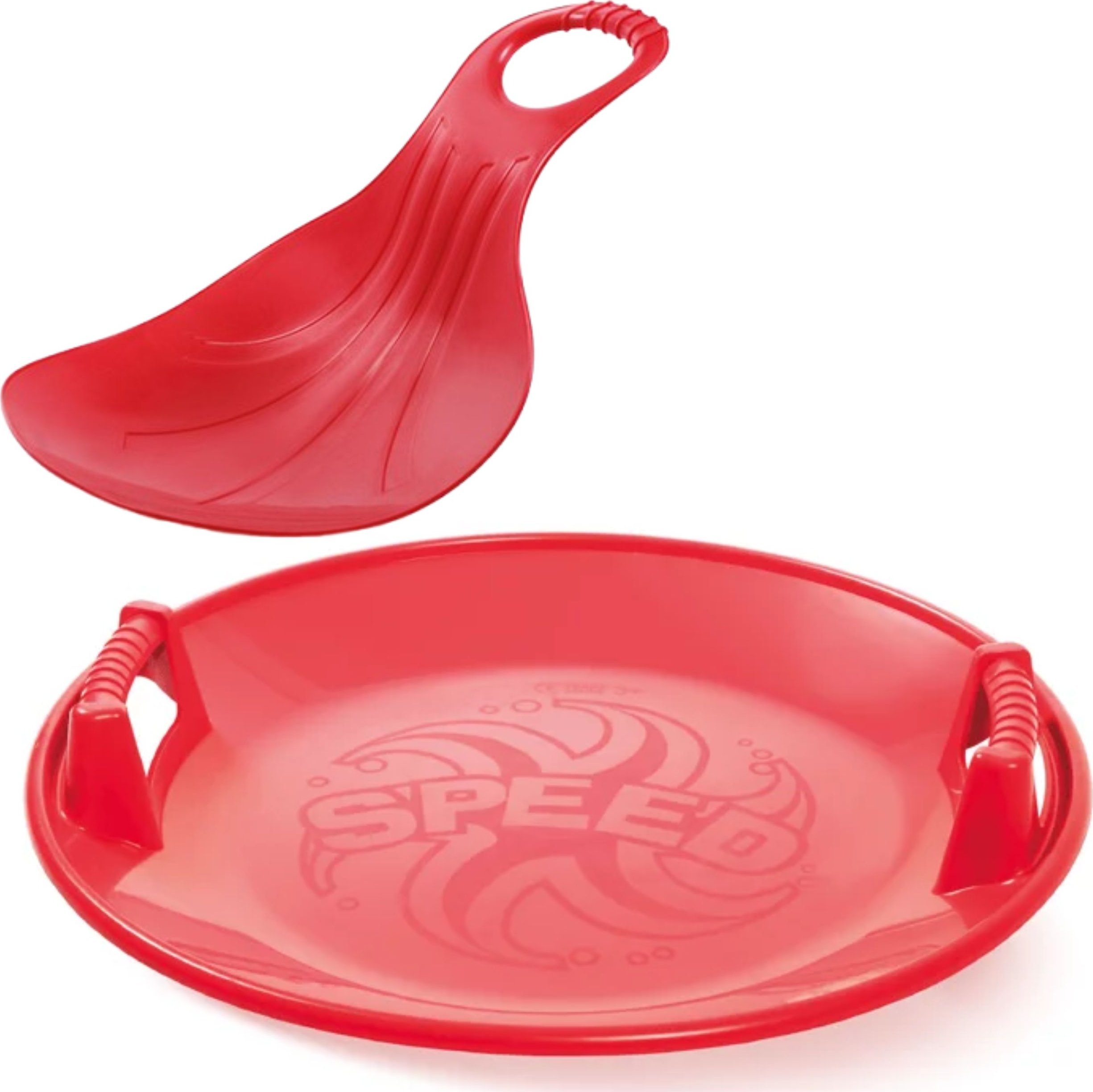 Sanki talerz zjazdowy SPEED + ślizg KID2 Jabłuszko