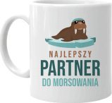 Koszulkowy Najlepszy partner do morsowania - kubek na prezent