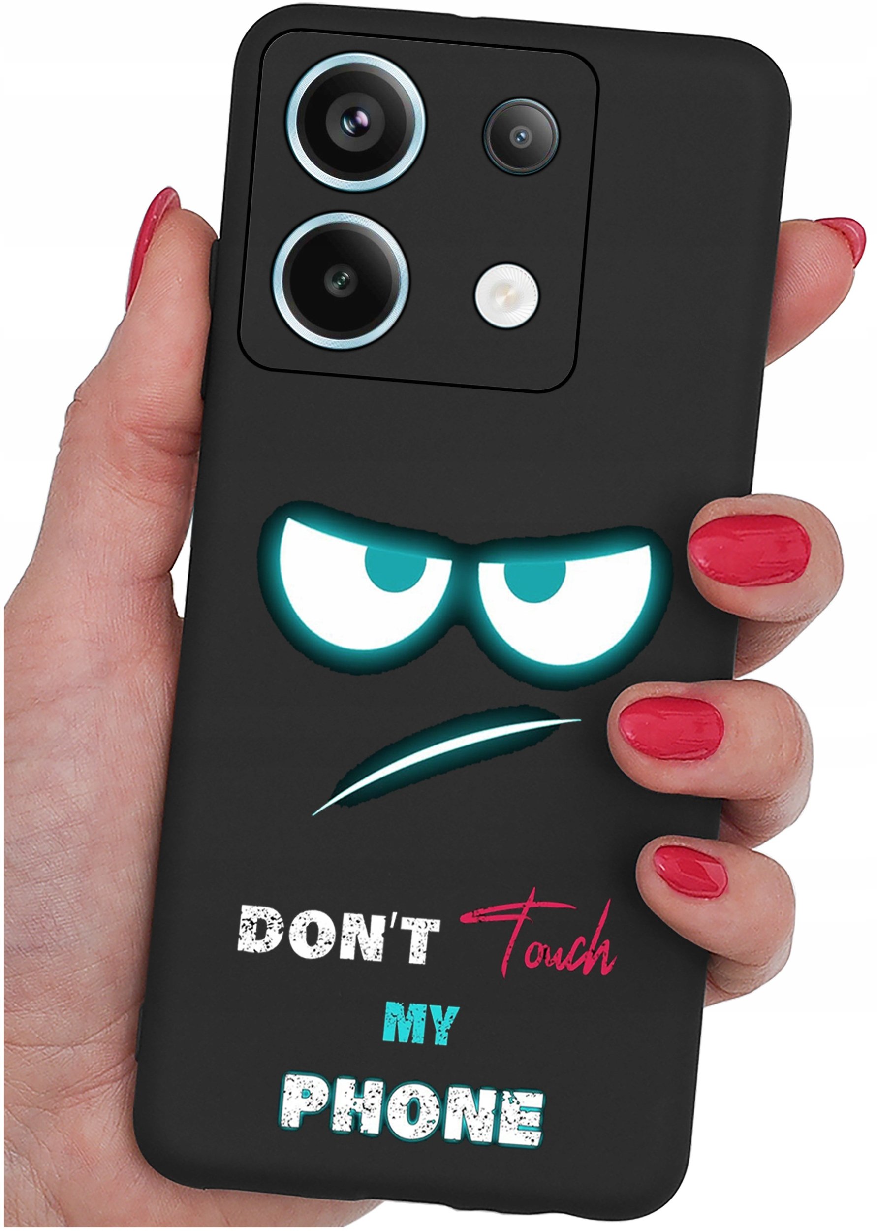 ETUI do Xiaomi Redmi Note 13 Pro 5G WZORY |SILIKONOWE MATT CASE +SZKŁO 9H