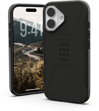 UAG Civilian MagSafe - etui do iPhone 17 kompatybilne z MagSafe (black)