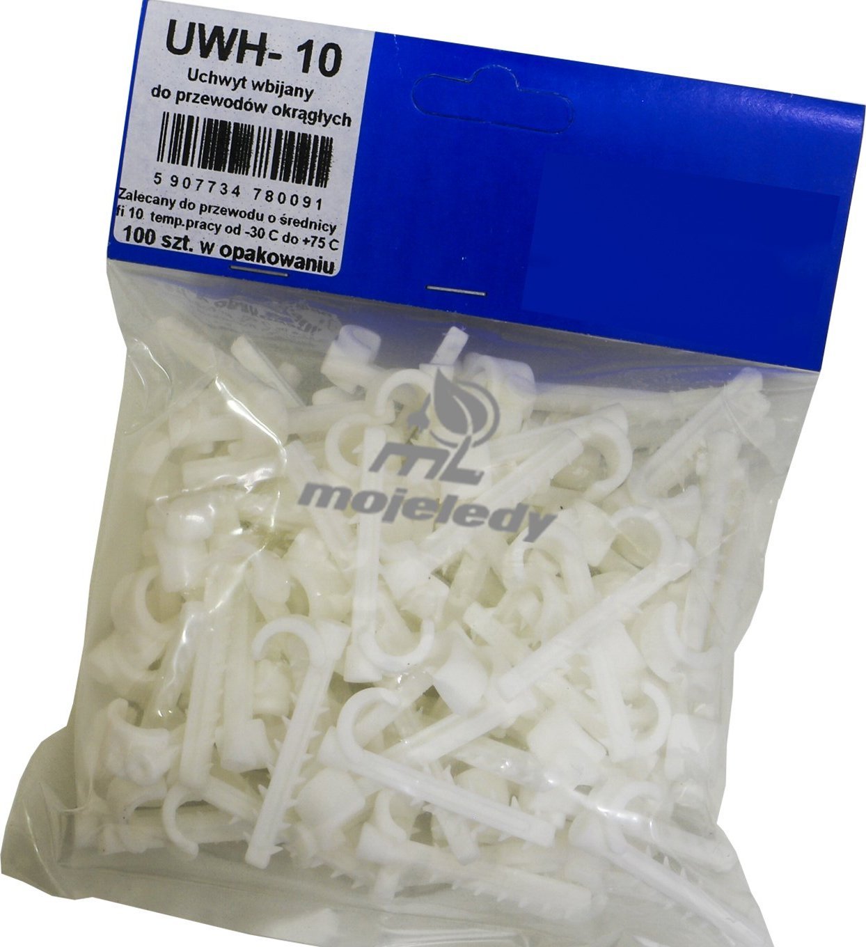 Baks Uchwyt hakowy wbijany UWH-10 1op