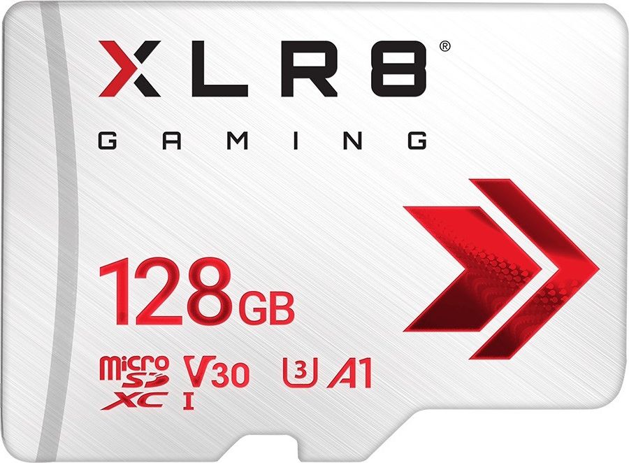 Karta PNY XLR8 Gaming MicroSDXC 128 GB Class 10 UHS-I/U3 A1 V30 (P-SDU128V32100XR-GE)
