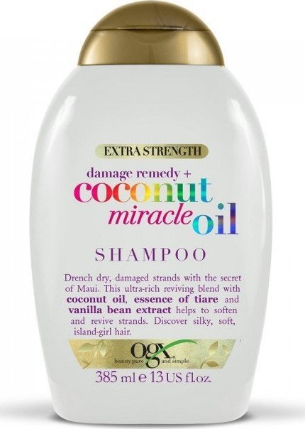 ORGANIX_Coconut Oil Miracle Oil Shampoo szampon do włosów suchych i zniszczonych 385ml
