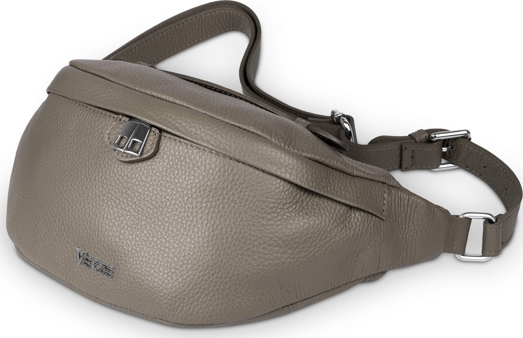 Vezze Saszetka Skórzana Vezze Pancia Taupe