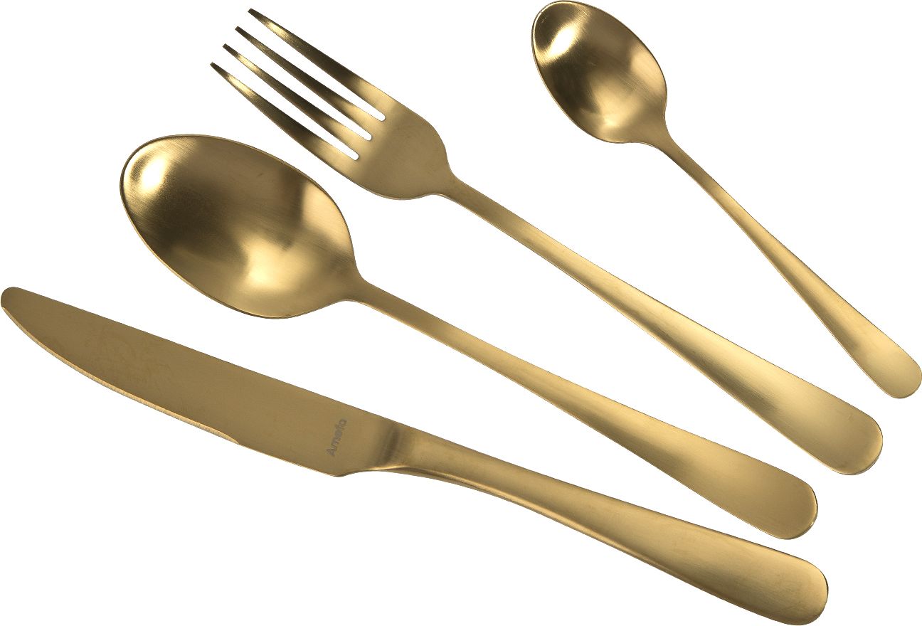 Amefa Zestaw sztućców Austin złote 24szt. inbox