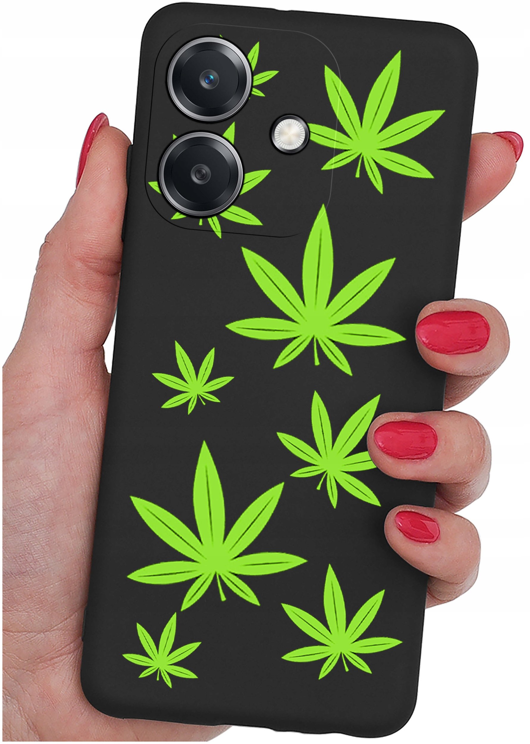 Etui do Oppo A40 | A40M | WZORY | SILIKONOWE MATT SZKŁO 9H