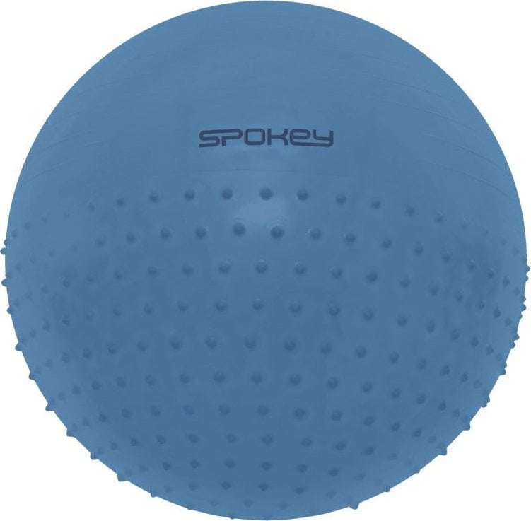 Spokey Piłka gimnastyczna z częścią do masażu Spokey HALF FIT 65cm