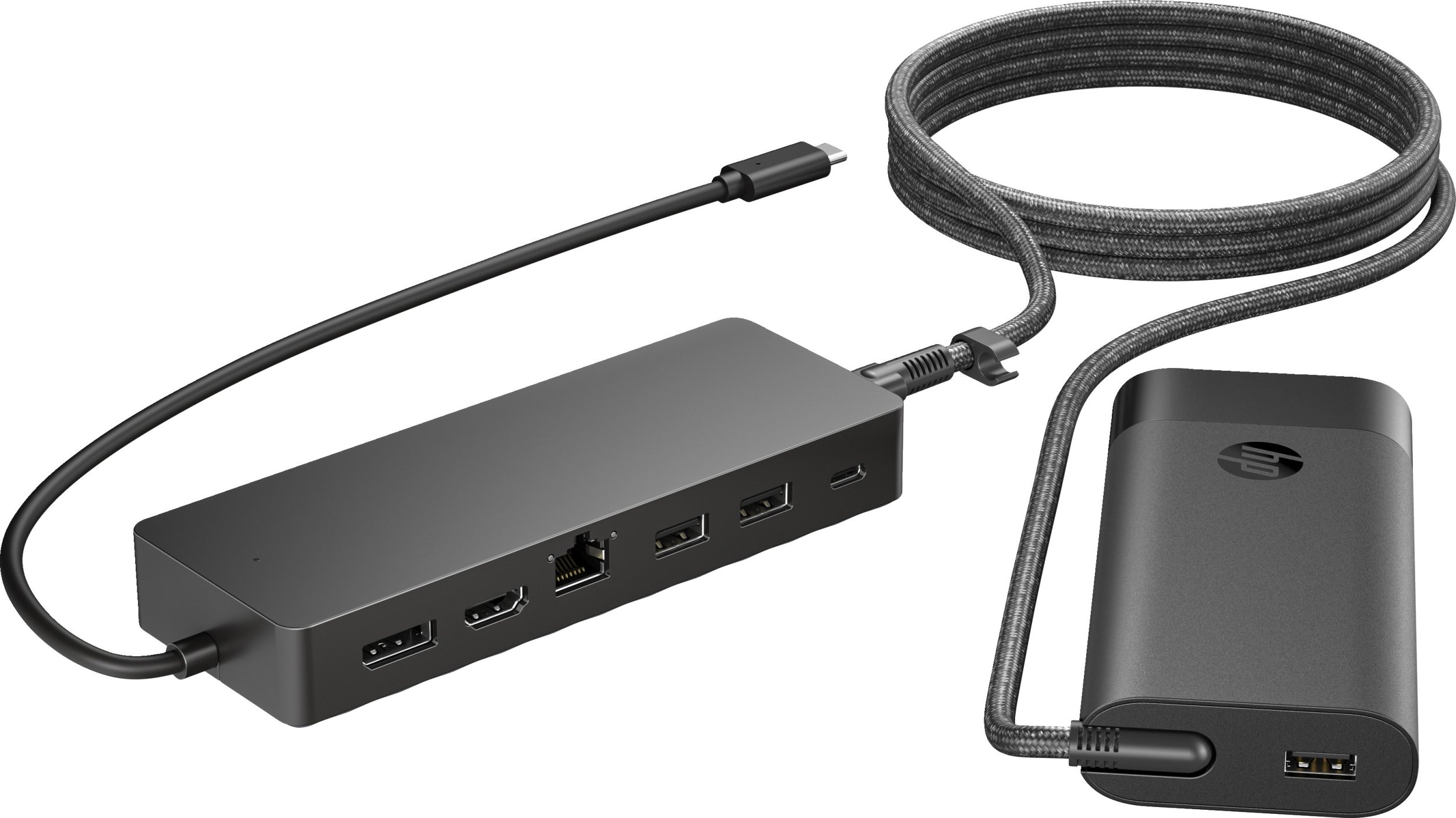 HUB USB HP HP Universal USB-C Hub and Laptop Charger Combo