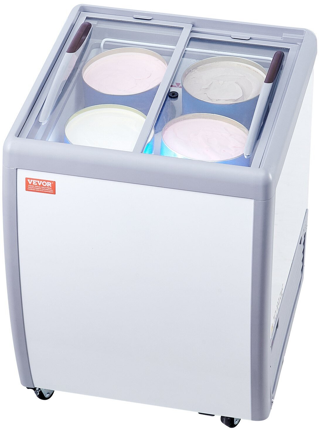 Komercyjna Gablota na Lody 158 L