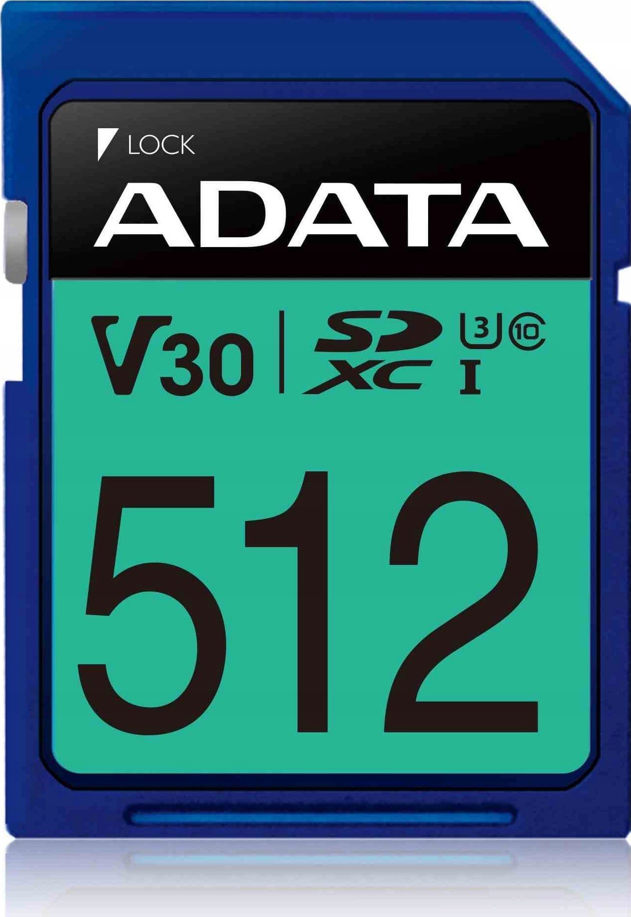 Karta ADATA Premier Pro SDXC 512 GB Class 10 UHS-III/U3 V30 (ASDX512GUI3V30S-R)