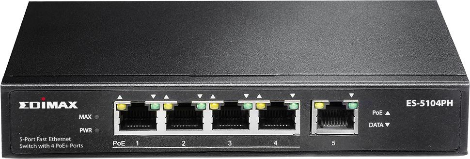 Switch EdiMax ES-5104PH
