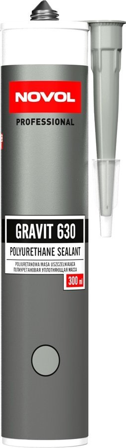 Novol MASA POLIURETANOWA GRAVIT 630 300ML SZARA