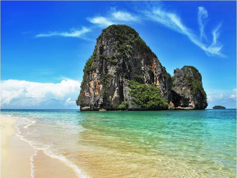 DecoNest Fototapeta - Egzotyczny krajobraz - plaża Railay, Tajlandia - 400X309