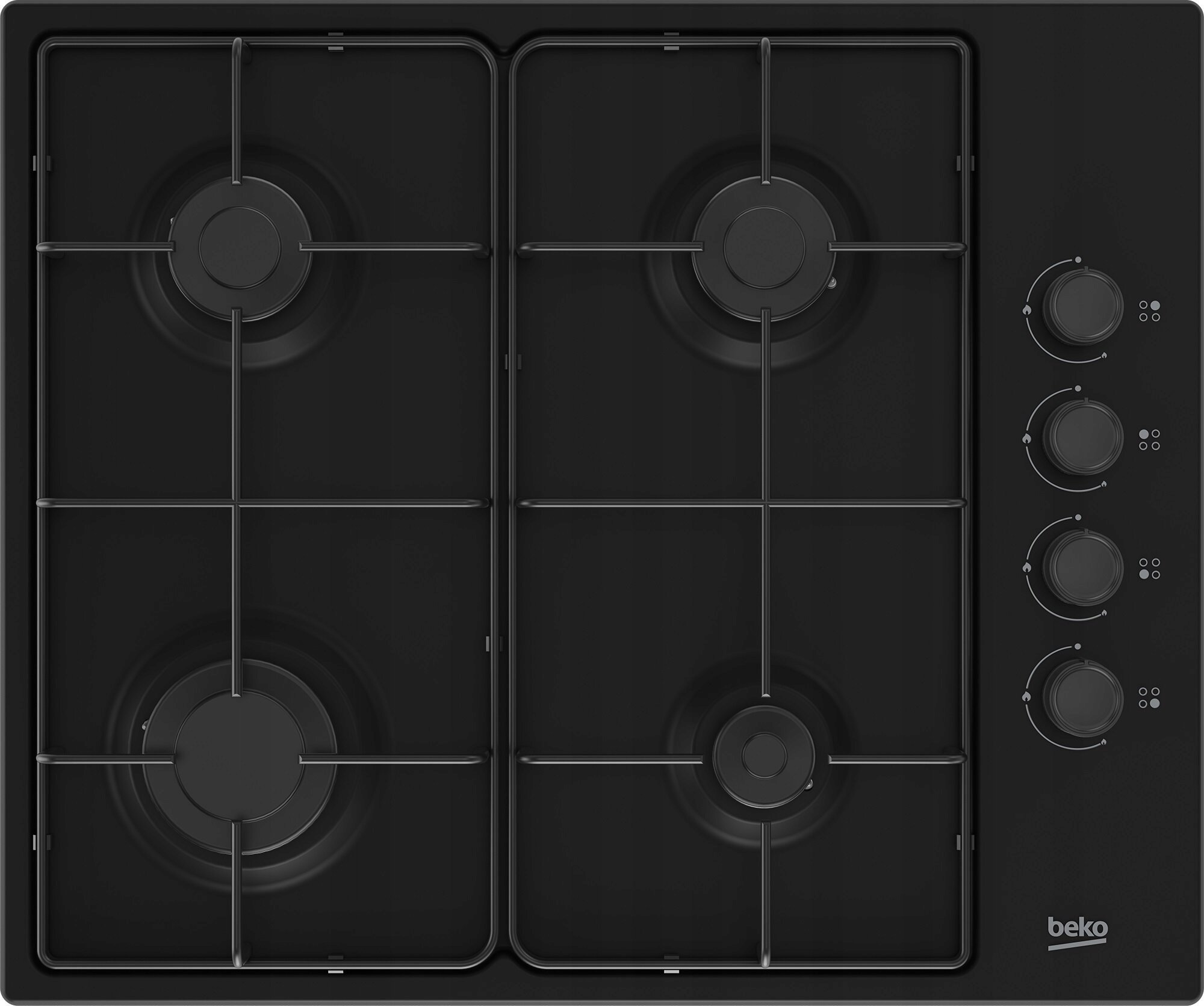 Płyta grzewcza Beko Płyta gazowa Beko HIGG 64123 SB