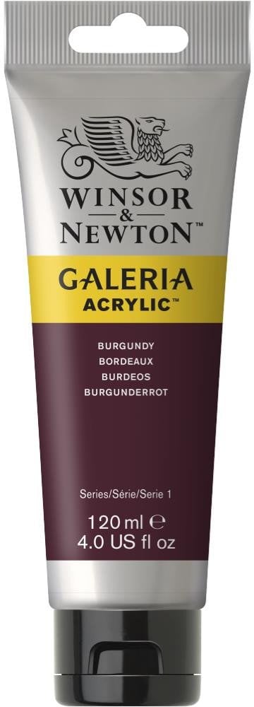 Winsor & Newton Galeria, 120 ml, Burgundy, Tube