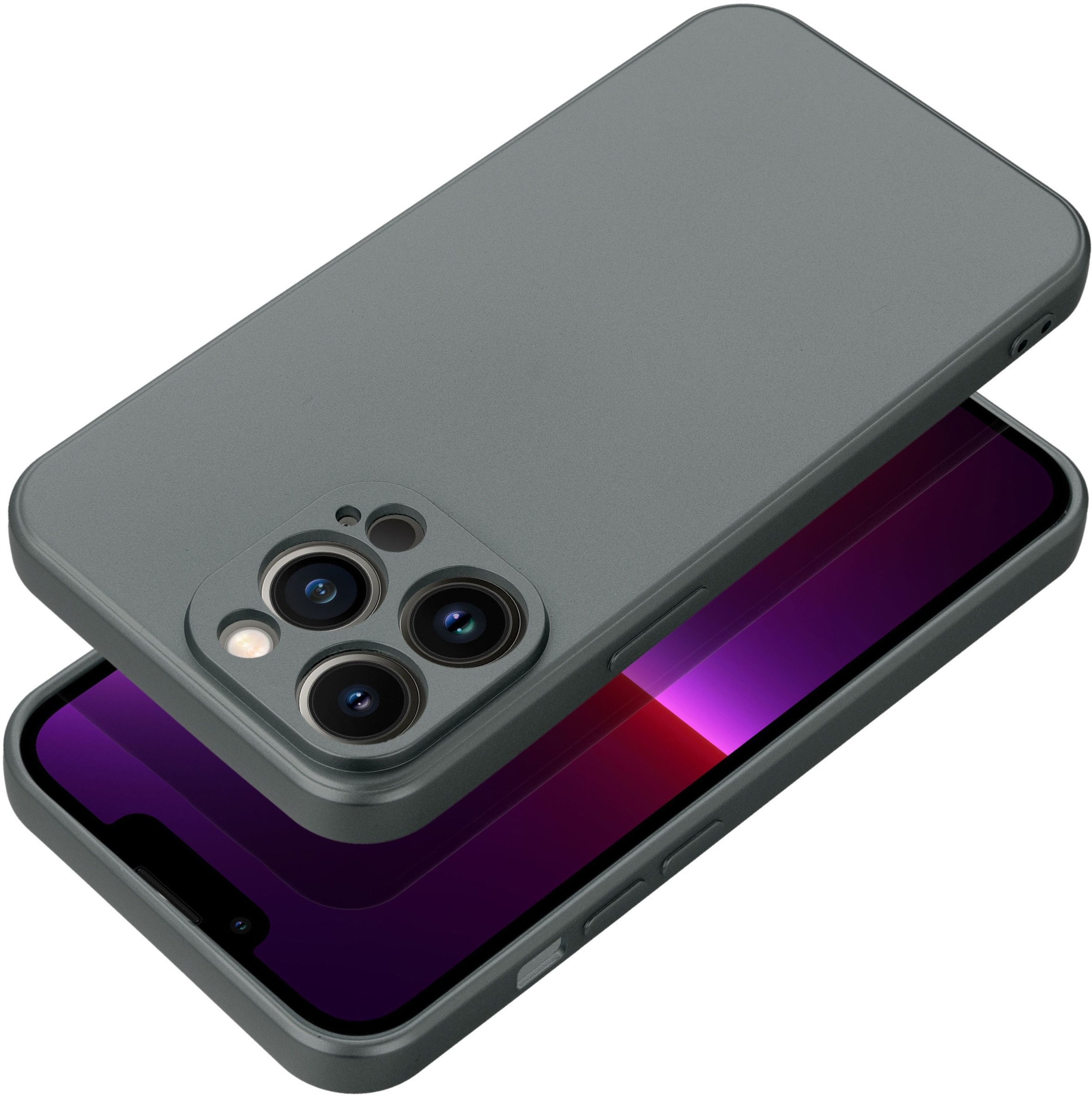 Futerał METALLIC do IPHONE 17 Pro szary