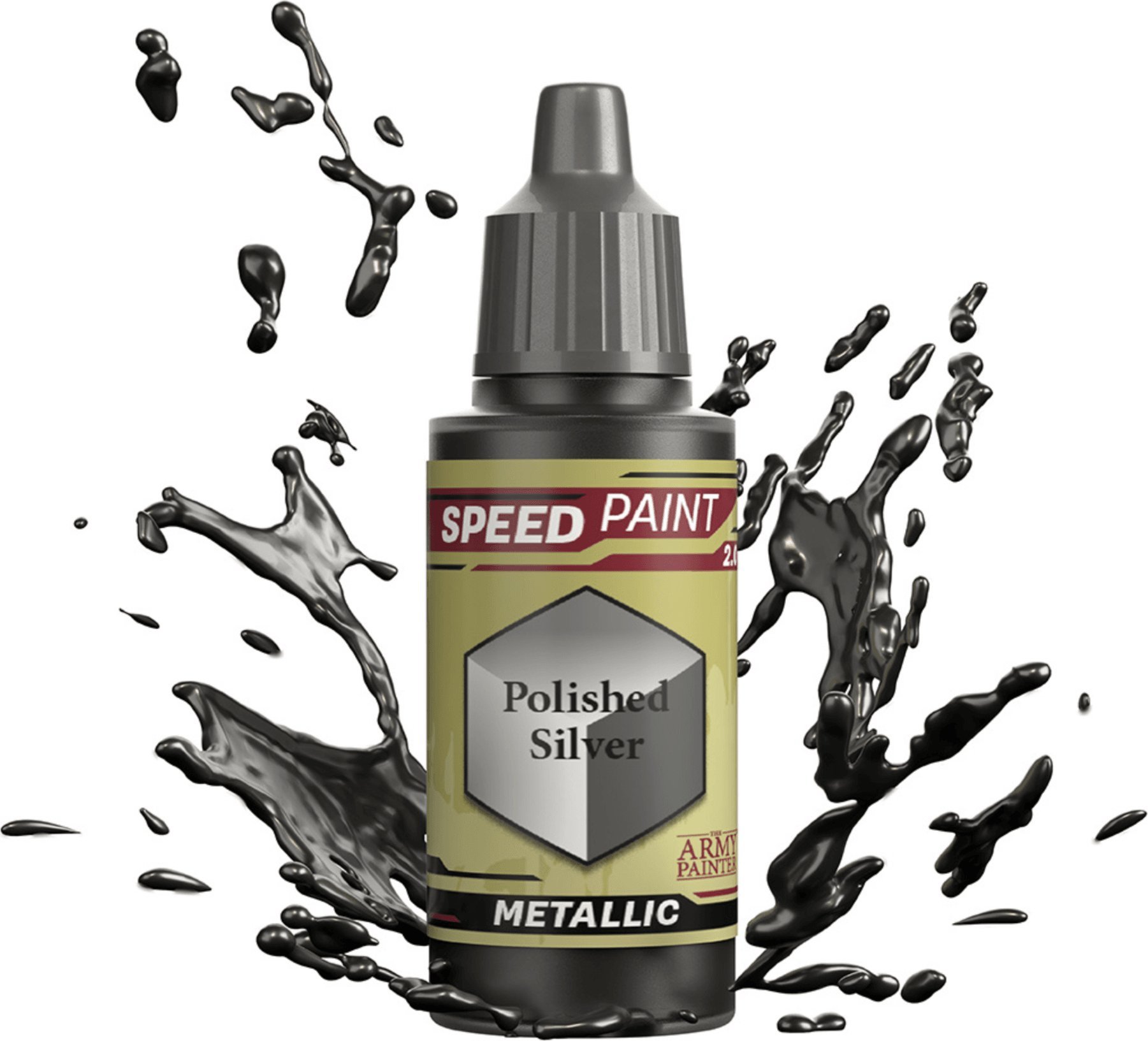Army Painter FARBKA ARMY PAINTER SPEEDPAINT METALLIC 2.0: POLISHED SILVER