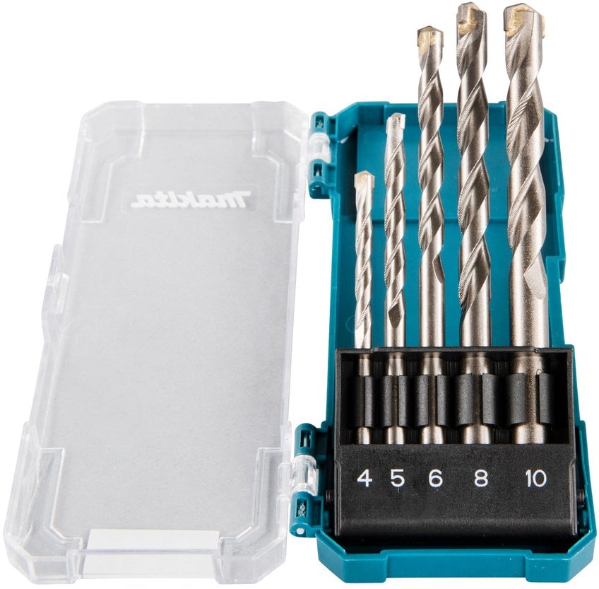Makita Makita D-72877 Stone Drill Set 4-10mm
