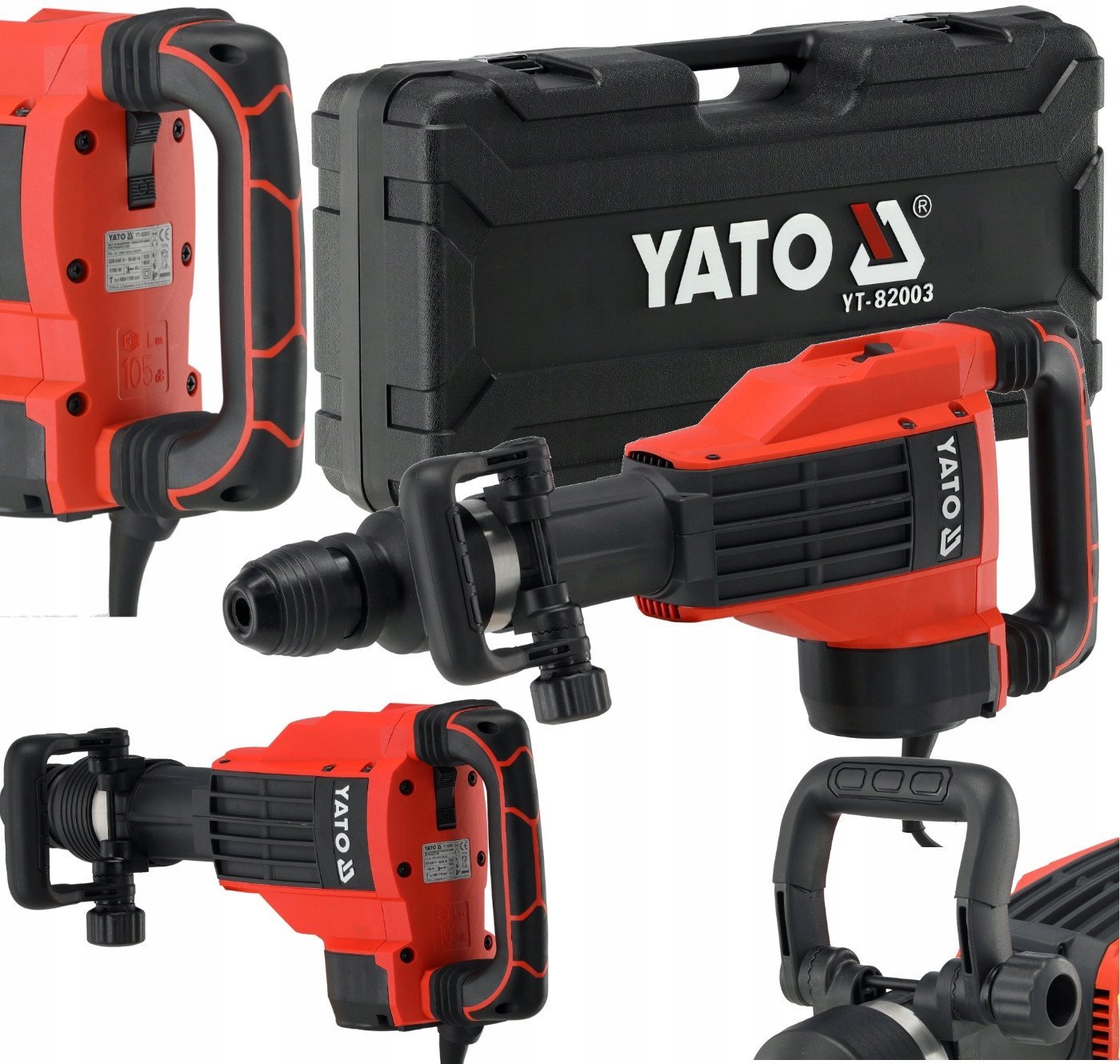 YATO MŁOT SDS MAX WYBURZENIOWY 1700W