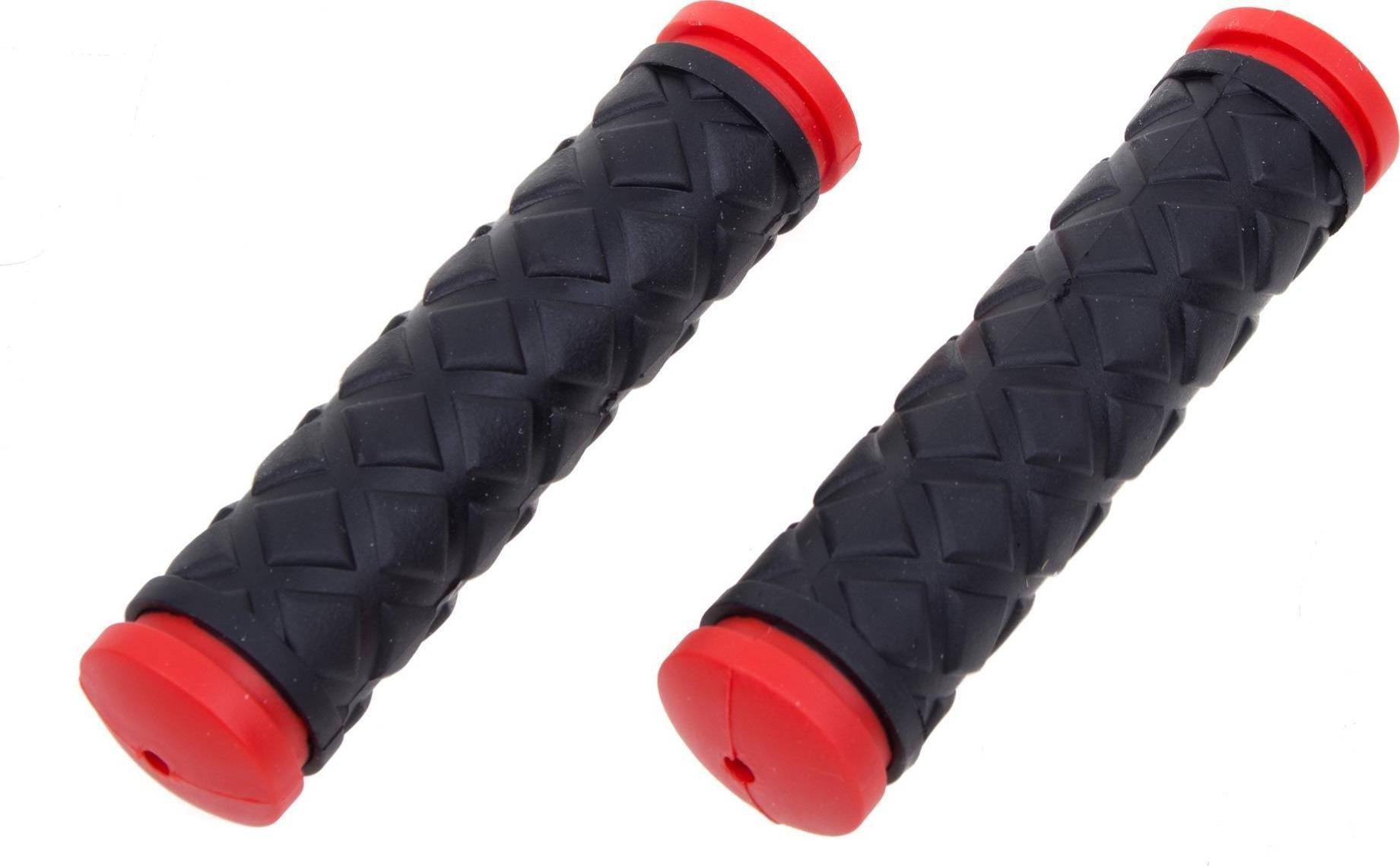 Verso Chwyty kierownicy Verso HL-G73 120mm czarno-czerwone para Uniwersalny