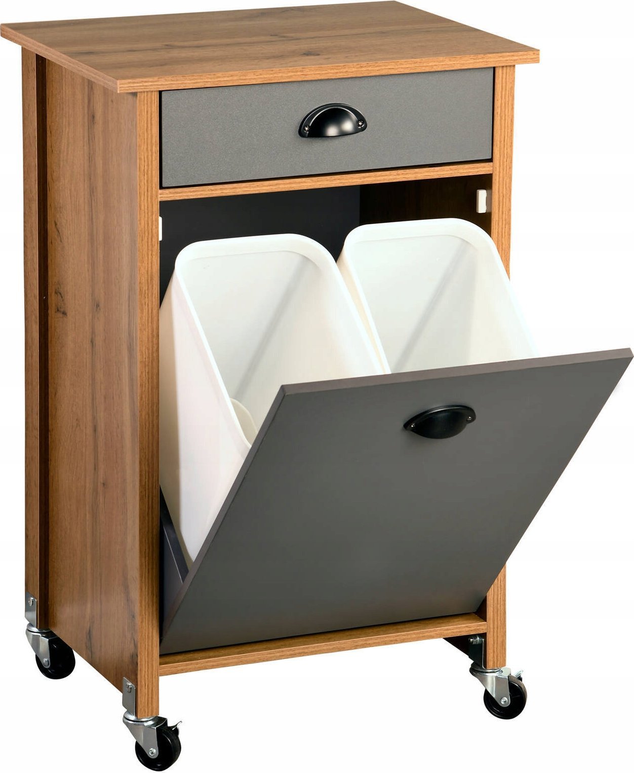 Kesper Barek kuchenny z koszami do segregacji, 79 x 50 x 37 cm