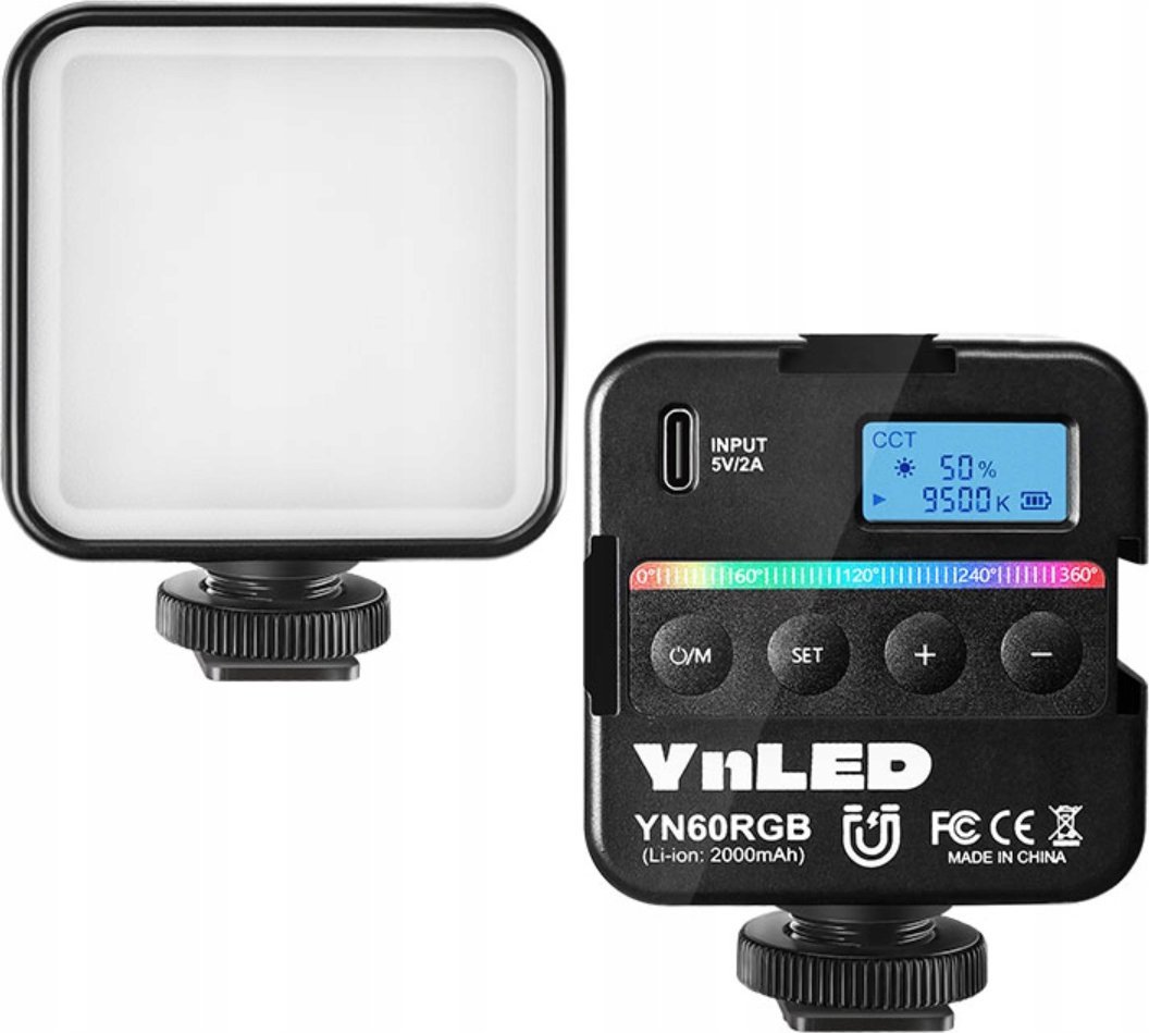 Lampa studyjna Yongnuo Panel LED Yongnuo YN60RGB 2500-9500K