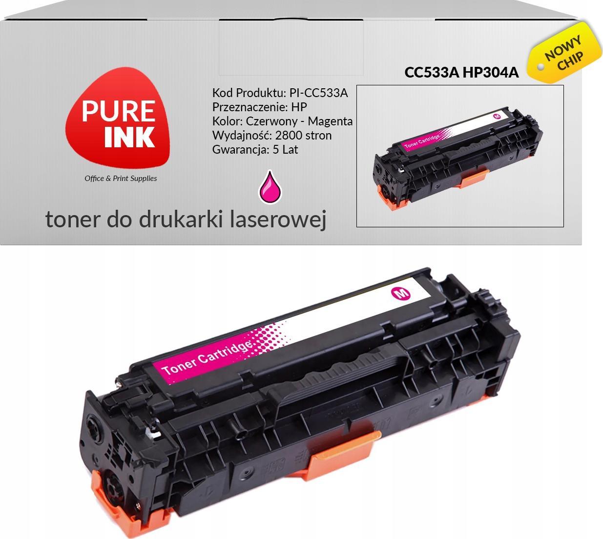 Toner Pureink Magenta Zamiennik 304A