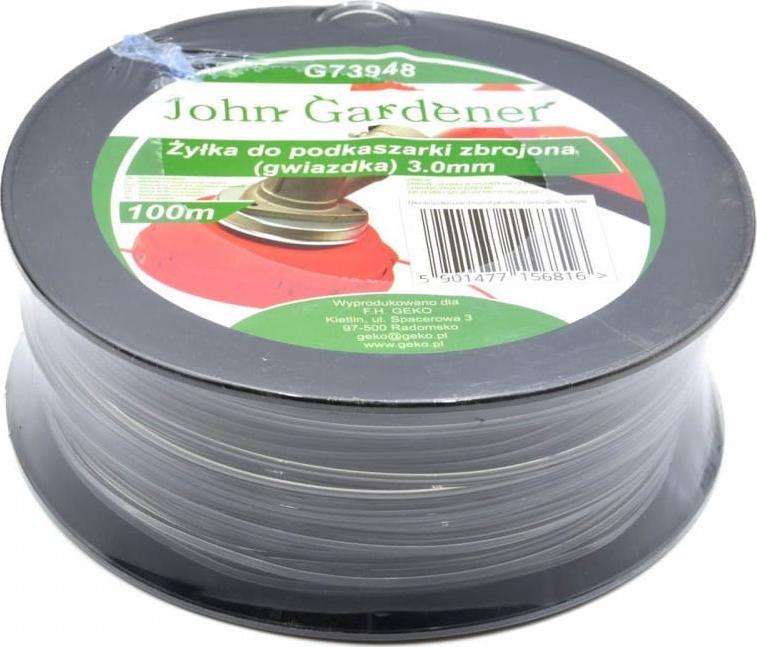 Geko ŻYŁKA DO PODKASZARKI ZBROJONA(GWIAZDKA) 3,0MMX100M (20) G73948 GEKO