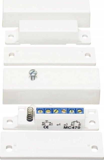 Alarmtech Kontakt magnetyczny, powierzchniowy, NC - MC 470