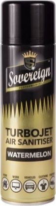 Sovereign Turbo Jet Air Sanitiser - neutralizator zapachów do tkanin i pomieszczeń- ARBUZ