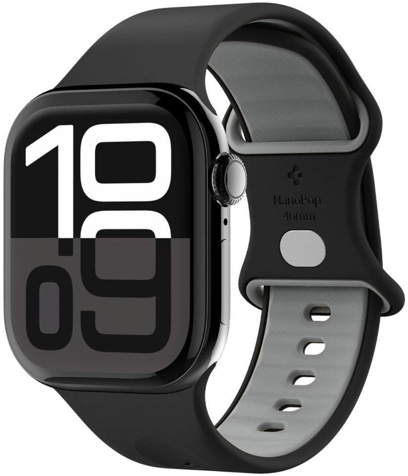 Spigen Nano Pop Band, black sesame - Apple Watch 49mm/46mm/45mm/44mm
