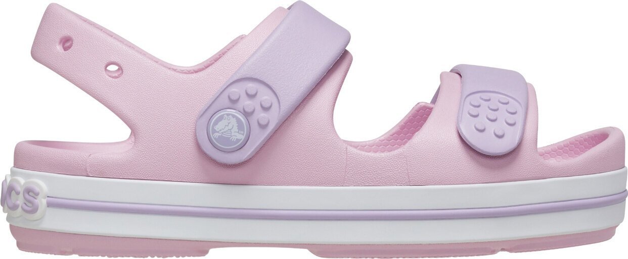 Crocs Sandały dla dzieci Crocs Crocband Cruiser różowe 209423 84I 30-31