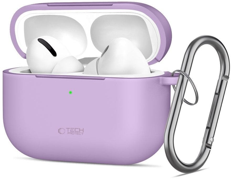 TECH-PROTECT SILICONE HOOK APPLE AIRPODS PRO 3 LAVENDER