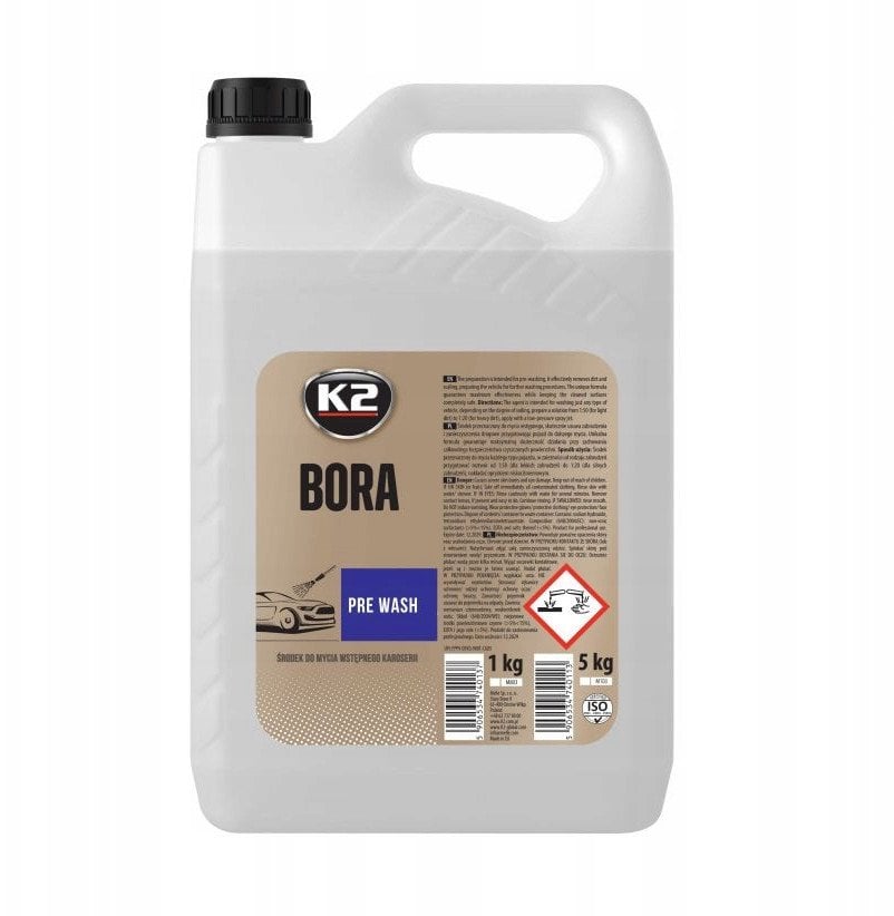 K2 PŁYN DO MYCIA WSTĘPNEGO BORA PLUS 5KG