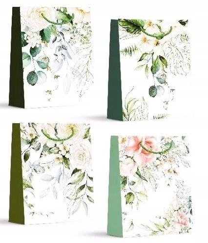 Torebka prezentowa M Kwiaty