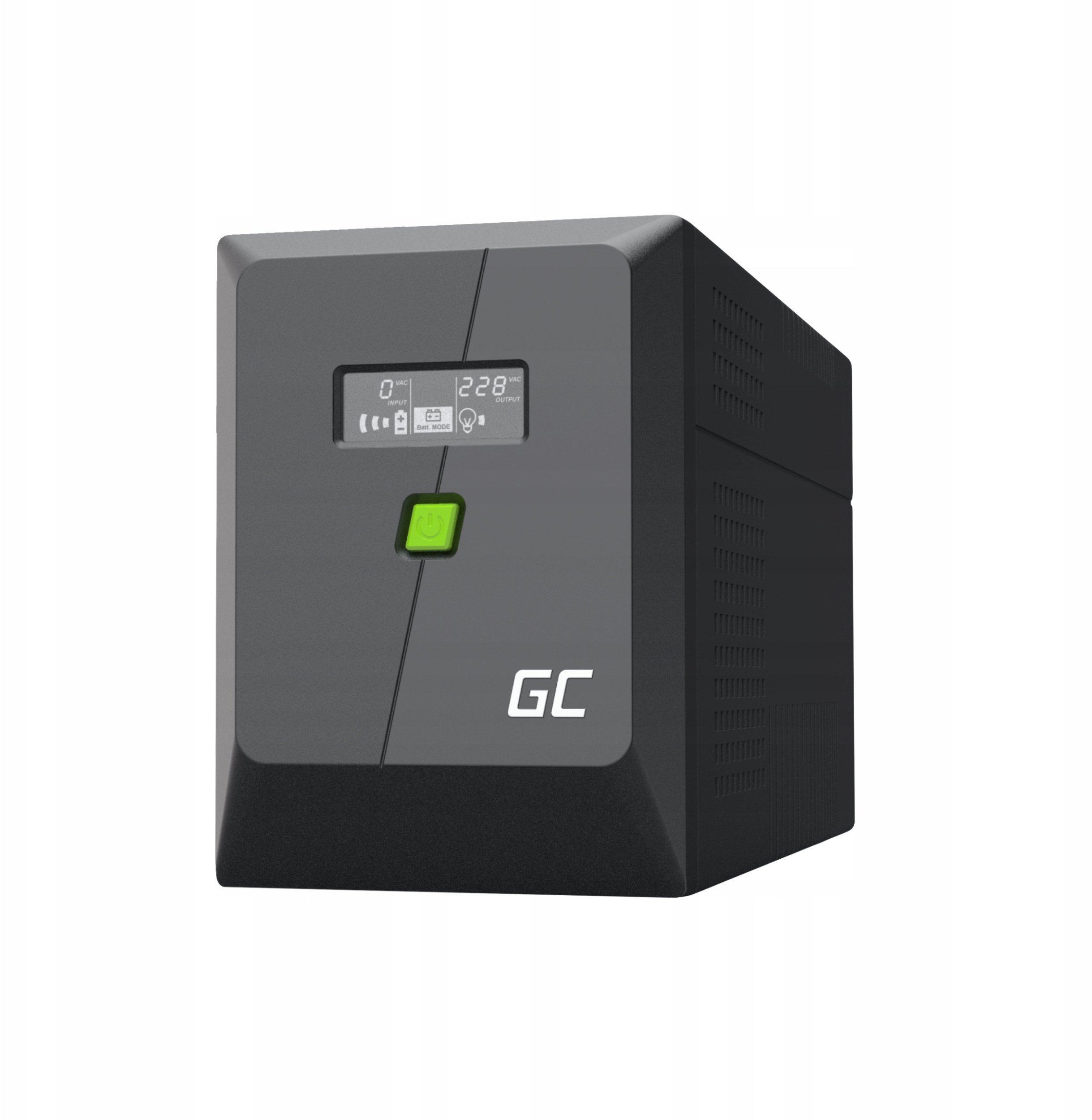 Zasilacz awaryjny UPS Greencell 2000VA 1400W PowerProof z LCD